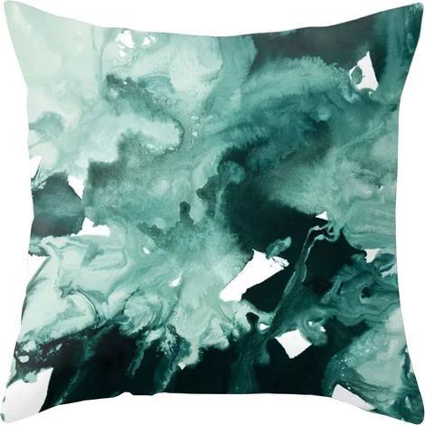 Taie D’oreiller - Motif Géométrique Abstrait - Pour Canapé Ou Lit - 63 X 63 Cm - Lot De 2 (1/3)