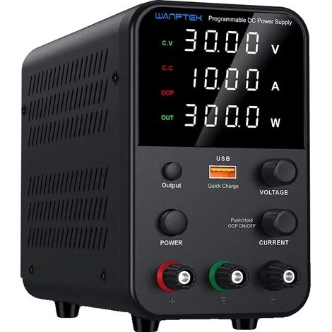 Alimentation, Tension Réglable, Design Compact, WPS3010H 30V 10A (1/2)