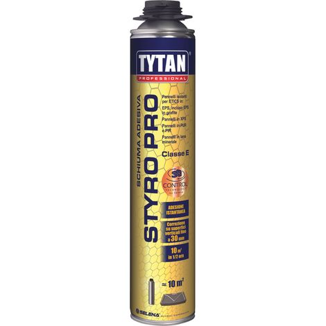 Tytan SCHIUMA ADESIVA PER CAPPOTTO STYRO PRO A PISTOLA  ml.750