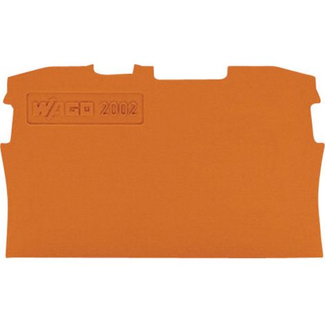 WAGO 2006-1292 Abschluss- und Trennplatte  Orange 1 St.