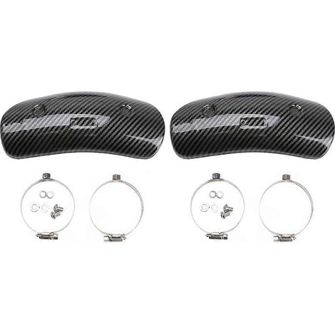 Deux protections thermiques universelles pour silencieux d'échappement de moto, compatibles avec Yoshimura AR SC AK C (1/5)