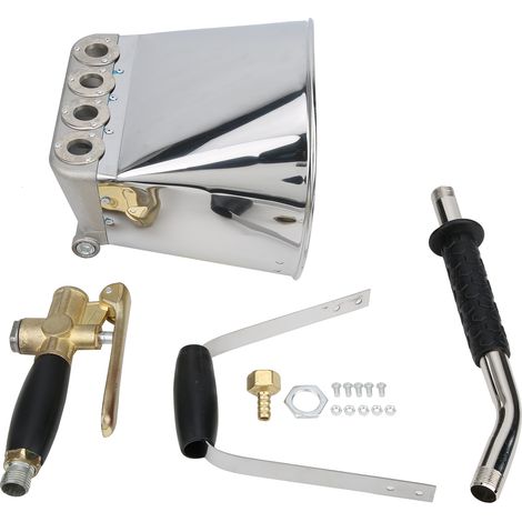 Pistolet pneumatique multifonctionnel pour la pulvérisation de mortier de ciment sur murs internes et externes (1/5)