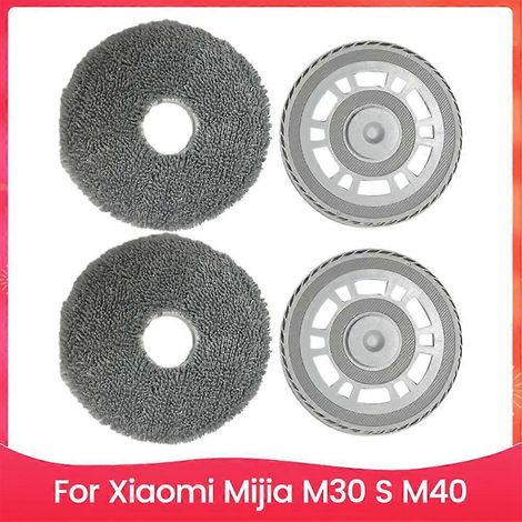 De remplacement Serpillière Holders and Serpillière Cloth pour M40/H40/M30S Series Robot Aspirateur Accessoires Serpillière Bracket (1/5)