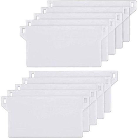 Poids pour stores verticaux – Lot de 10 – Contrepoids et plaques de lestage – Pièces de remplacement – 127 mm (1/5)