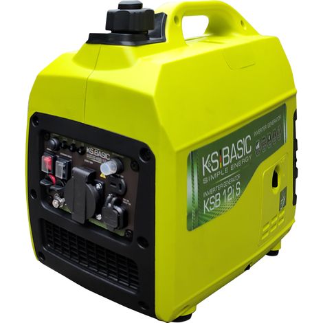 Inverter generator K&S Basic KSB 12i S, 1200W, economy mode, compact size (1/5)