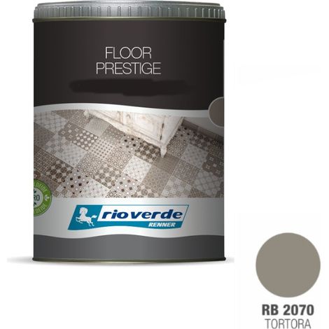 Vernice per pavimenti Floor prestige Rio verde da 0,75 lt / RB2070 - Tortora (1/5)