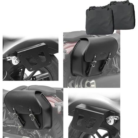 Satteltaschen-Set + Sattel S9