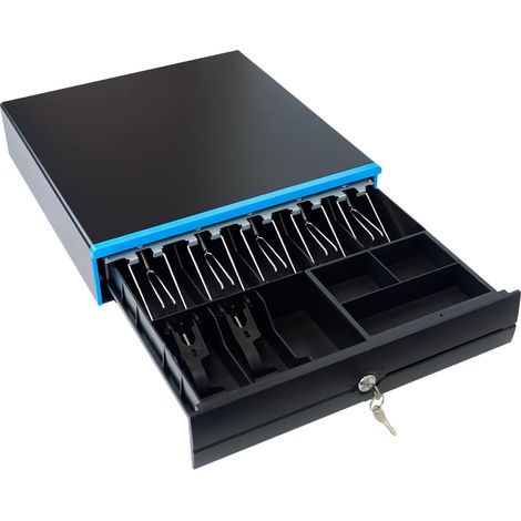 Cassetto portadenaro, cassetto portadenaro grande e spazioso, cassa HD-KW43 (1/5)