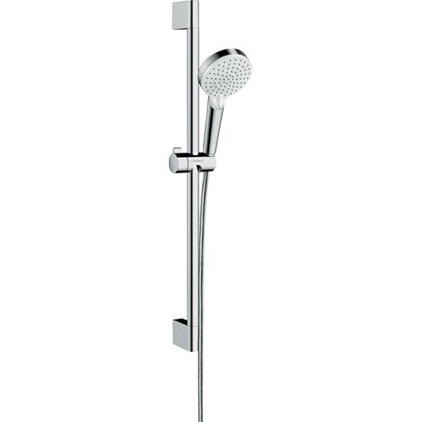 Brauseset CROMETTA VARIO 650mm we/chr