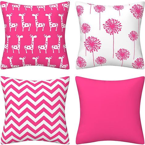housse De Coussin Gomtrique Rose, Housse De Coussin  Impression Numrique, Housse De Coussin De Canap Pour Housse De Coussin De Canap-lit, Housse D (1/5)
