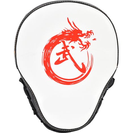 Gant de frappe incurvé en cuir PU pour boxe, kickboxing, entraînement thaï et fitness (1/5)