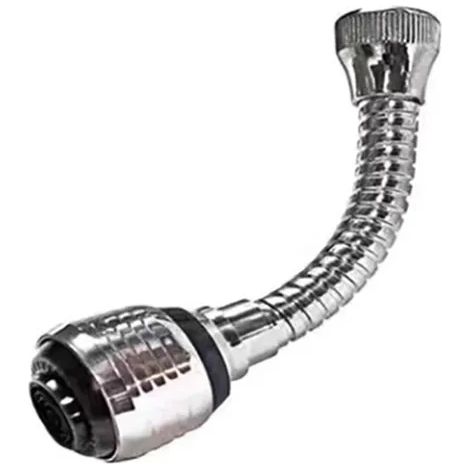 Nouvel embout flexible 360° pour robinet d’évier, pulvérisateur réglable, extension pour cuisine/salle de bain, 1 pièce
