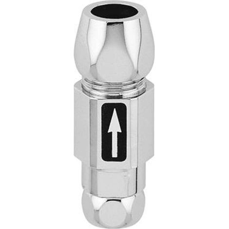GROHE Clapet anti-retour EGGAFIX 41270 DN10 3/8\"x10mm pour robinets d'arrêt chrom, 41270000 (1/2)