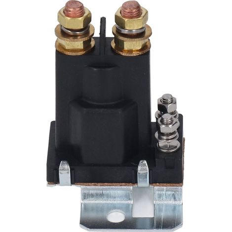Hochleistungs-Gleichstromrelais 24 V 500 A, doppelter Batterietrennschalter, Messingspulen-Schütz, automatischer Start, lange Lebensdauer (1/5)