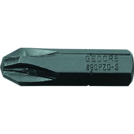 GEDORE 6553250 - Tournevis à embout 5/16" à empreinte cruciforme PZ 1 , 890 PZD 1 (1/3)