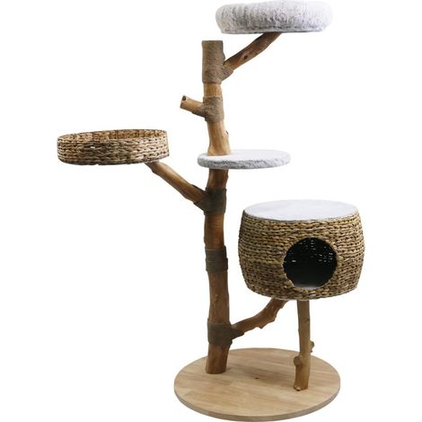 Arbre à Chat Crème 70 x 70 x 150 cm