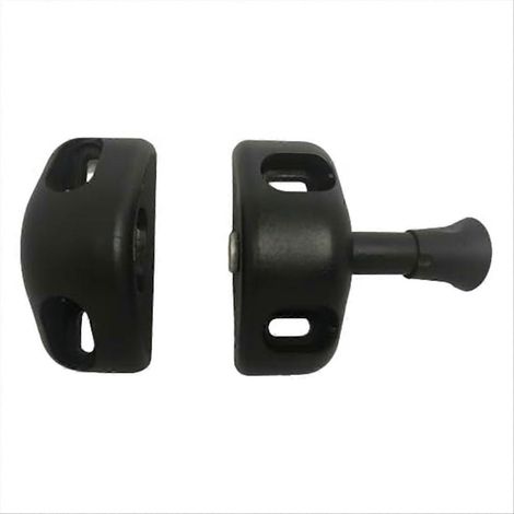 Loquet magnétique en plastique pour porte de garde-corps, verrou magnétique pour cage à chien, divers modèles pour portes et fenêtres. (1/5)