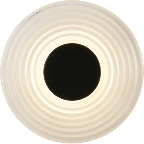 Applique murale Cleo Verre noir et transparent - 32210CL