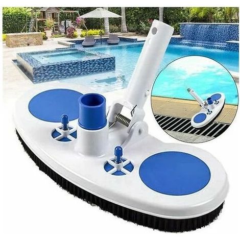 Accessoires pour aspirateur de piscine : embout d'aspiration, brosse pour aspirateur de piscine (1/3)