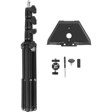 Kit de support d'antenne pour trépied Satellite rectangulaire, pour Mini toit de Camping RV, cour de voyage avec adaptateur de tuyau.