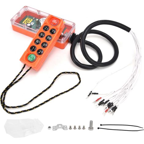 Télécommande sans fil pour grue industrielle, interrupteur radio H23C++ pour palan électrique de levage, 26V-635V (tension complète) (1/5)