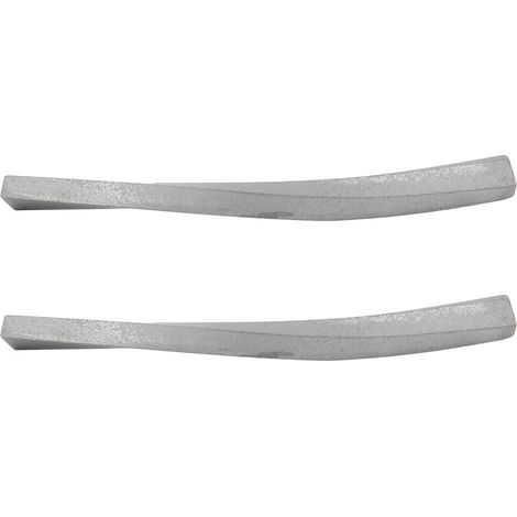 Lot de 2 lames de fraise latérale en acier au tungstène, pièces de rechange pour barre spiralée 2545.