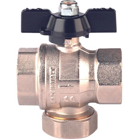 Kugelhahn mit Filter und integriertem Magnet