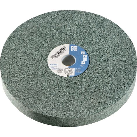 METABO Schleifscheibe 150x20x20 mm, 80 J, Siliziumcarbid, für Doppelschleifer (629103000) (1/3)