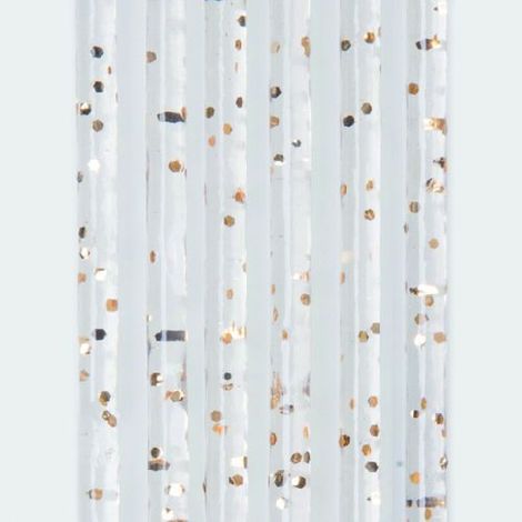 TENDA IN PVC GLITTER LUXOR cm. 125x230 col. Oro