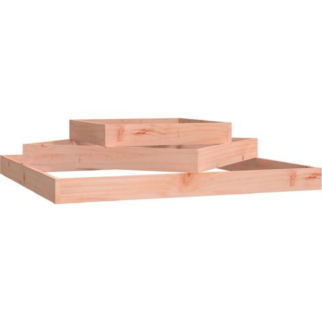 Jardinière  Bac à fleurs 112x112x27 cm Bois de douglas massif (1/5)