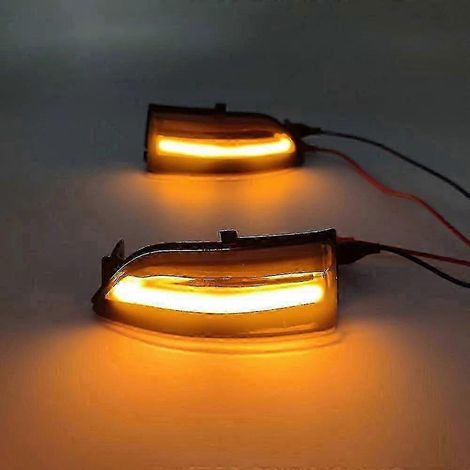 juego para Ford Ranger T6 2012-2021 Raptor Wildtrak Intermitente dinámico LED Luz secuencial de espejo lateral indicador de carretera