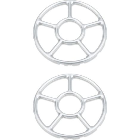 Lot de 2 réducteurs de gaz pour Plaque Réducteur de gaz Wok Rack Cuisinière à gaz Wok Rack Cuisinière à gaz Cuisinière à gaz Réservoir de gaz Cafetière Chaude Moka Coffee (6.1in/15.5cm) (1/5)