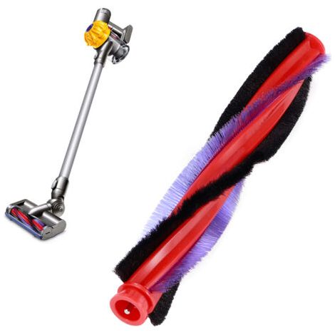 225mm Brosse Rouleau pour Aspirateur Dyson V6 Rouleau Brosse électrique de Remplacement pour Aspirateur Sans Fil Pièces (1/5)