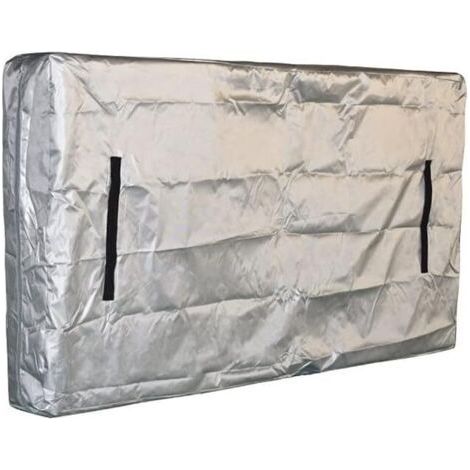 Housse de matelas imperméable pour le déménagement, Sac de déménagement pour matelas avec poignées et fermeture éclair solide, 195,6 cm (L) x 106,7 cm (l) x 38,1 cm (P) (1/5)