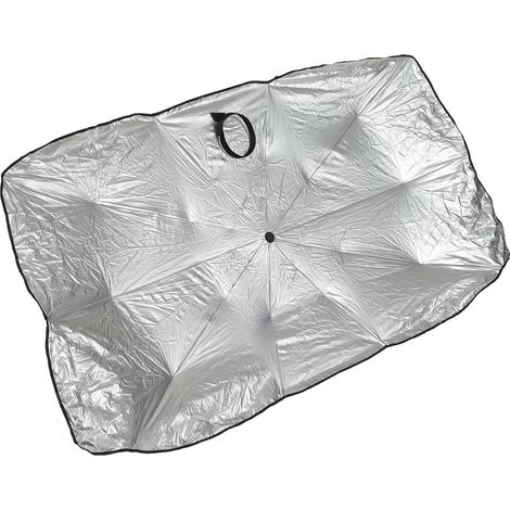 Pare-soleil de pare-brise pour voiture, protection UV, antidérapant et résistant à la chaleur, pour SUV et monospaces. (1/5)