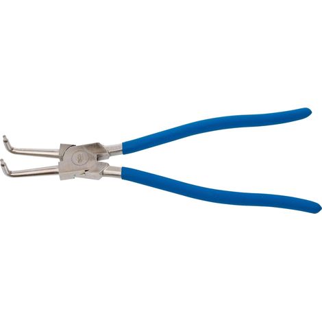 Pince pour circlips coudée pour circlips intérieurs 300 mm (1/4)
