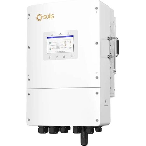SOLIS S6-EH3P12K02-NV-YD-L Dreiphasiger Hybrid-Wechselrichter 12 kW Photovoltaikanlage CEI 0-21 mit Farb-LCD-Bildschirm – 10 Jahre Garantie 12228
