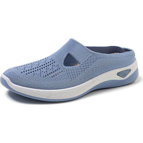 Chaussures Orthopédiques Largeur Grande - Semelles À Soutien De La Voûte Plantaire - Chaussures De Travail Antidérapantes Pour Femmes - 1 Paire (1/5)