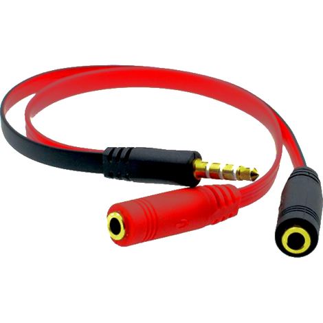 Adaptador Mozos ASM1 2x Jack gn. - 1x Jack Tue. 3,5 mm (1/5)