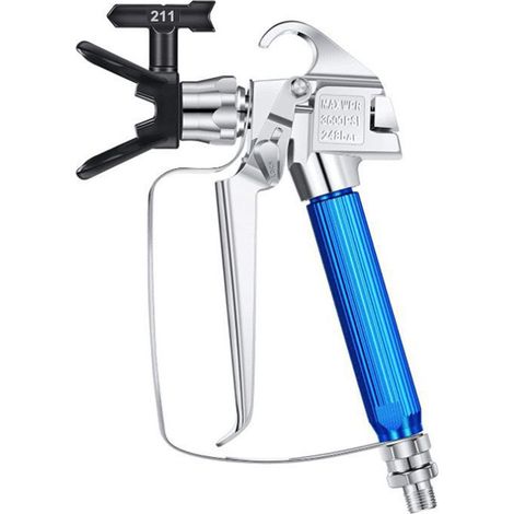 Kit pulvérisateur peinture airless sans air 5 buses 5 filtres maille avec capuchon buse pour navires (1/5)
