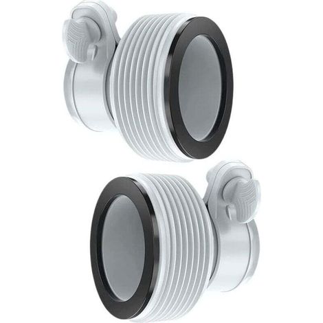 Kit Adaptateur Conversion Tuyau B Piscine Diamètre 3 2 Cm Vers 3 8 Cm Pièces Rechange (1/4)