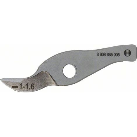 Bosch 2608635406 Cuchilla recta hasta 1,6mm para cizallas GSZ 160 (1/2)