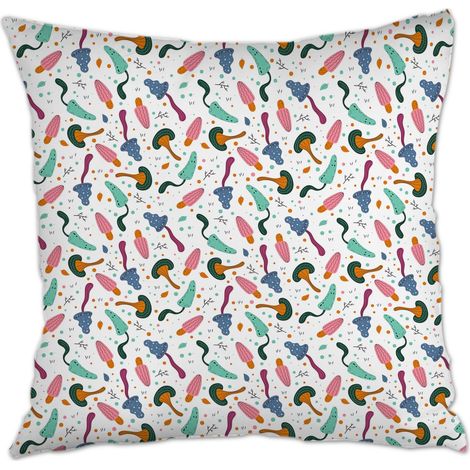 Housse de coussin décorative incolore pour canapé lit salon chambre décoration de la saint-valentin (1/5)