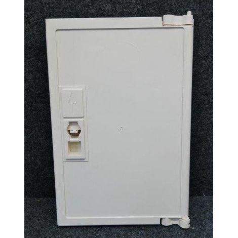 Porte simple siglée éclair pour coffret de branchement simple (Enedis 69.80.476) CAHORS