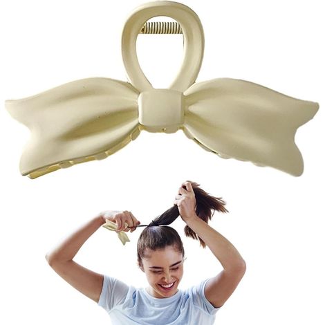 Pince à griffes pour nœud papillon, pince à griffes pour nœud papillon Pinces à mâchoires pour femmes, filles, , tresses longues (1/5)