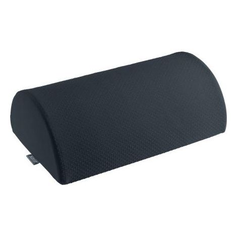 Leitz Ergo Cosy reposapiés ergonómico gris terciopelo negro (1/3)