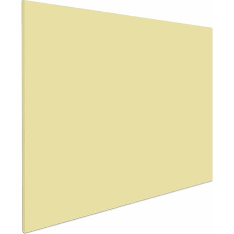 Tableau blanc sans cadre - 100x150 cm - Taupe