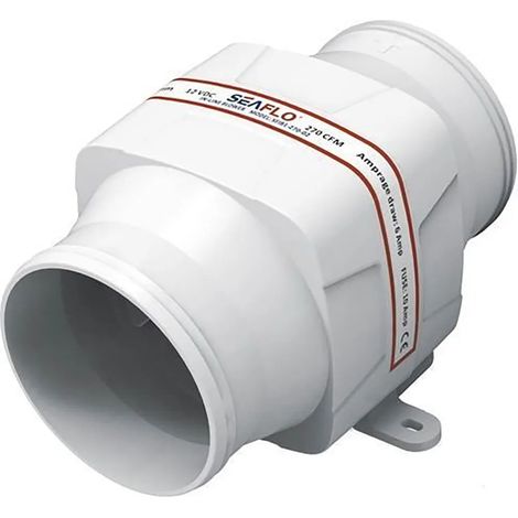 Ventilador seaflo bilge blower 2.5A 12V compacto potente