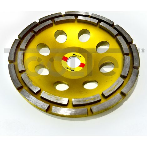 DISCO DIAMANTATO PER SMERIGLIATRICE FLEX MARMO CEMENTO PIETRA 180mm (1/5)