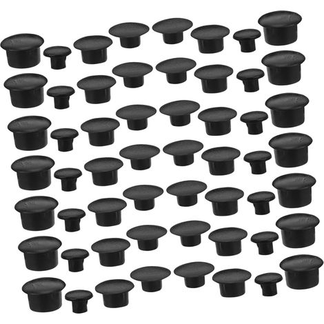 Lot de 200 bouchons protecteurs ronds en plastique trous meubles (1/5)